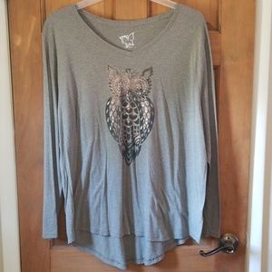 Just My Size plus size long sleeve shirt